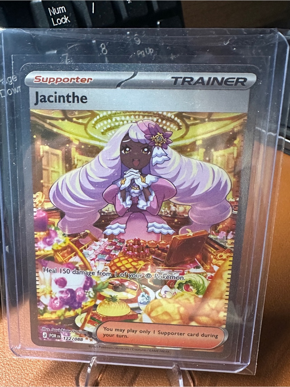 Jacinthe 122/088 : Double Rare Trainer - Perfect Order (POR) / NM Pack Fresh